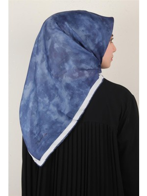 Eşarppark Nirvana Soft Eşarp 8087-7 Indigo