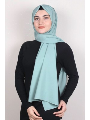 Eşarppark Medine Ipeği Şal Lux 1363-18 Mint Yeşili