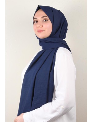 Eşarppark Yaz Serinliği Şal 2752-14 Lacivert