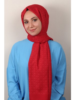 Eşarppark Ultralight Şal 2768-4 Kırmızı