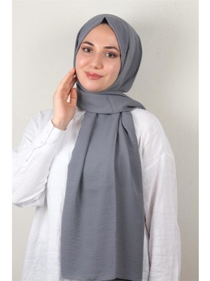 Eşarppark Qoza Cazz Şal 1489-6 Füme