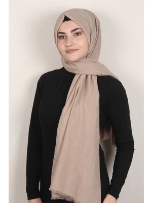 Eşarppark Bambu Kraşlı Şal 2724-12 Miskli Kahve