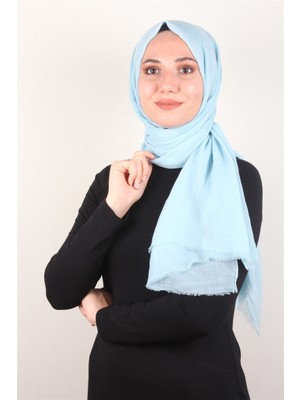 Eşarppark Relax Şal 2722-64 Açık Mavi