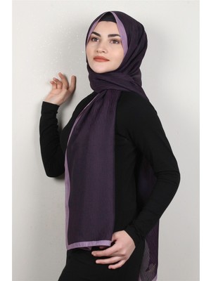 Eşarppark Fashion Ipeksi Şal 2880-16 Mor