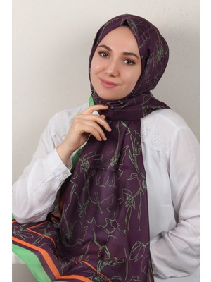 Eşarppark Soft Touch Şal 2777-7 Mor