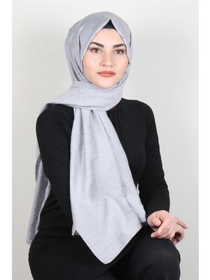Eşarppark Ipekli Lilyum Şal 2560-3 Gri