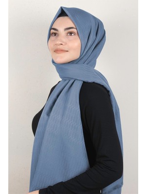 Eşarppark Aqua Şal 1463-13 Indigo