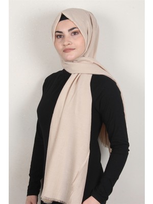 Eşarppark Bambu Kraşlı Şal 2724-15 Çöl Kahvesi