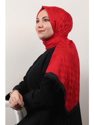 Eşarppark Lotus Ipeksi Şal 2746-22 Kırmızı