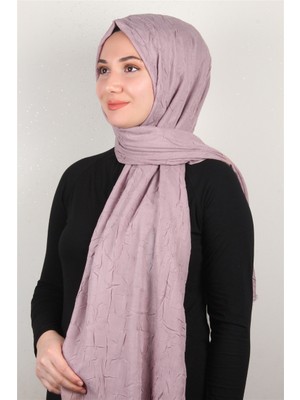 Eşarppark Bambu Kraşlı Şal 2724-91 Toz Pembe