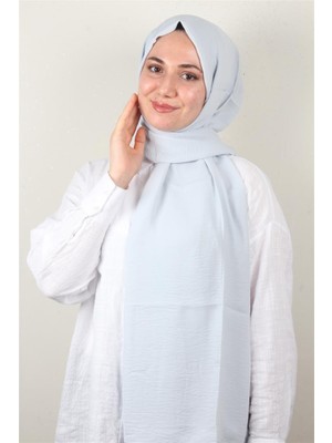 Eşarppark Qoza Cazz Şal 1489-9 Buz Mavisi