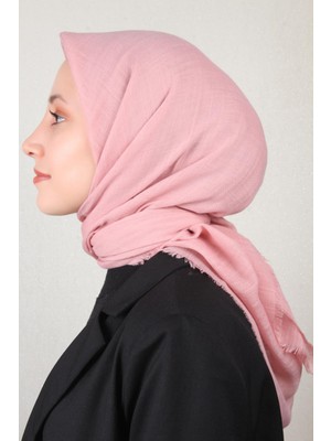 Eşarppark Pamuklu Trend Eşarp 9914-58 Pembe