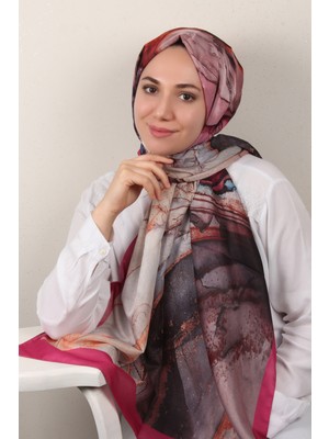 Eşarppark Soft Touch Şal 2775-3 Şeker Pembe