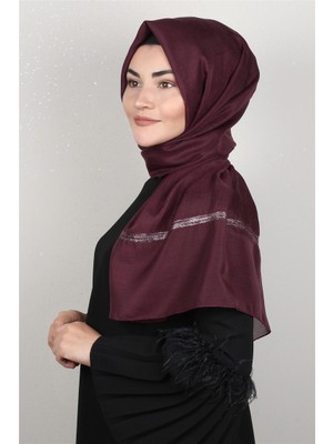 Eşarppark Açelya Şal 1372-14 Bordo