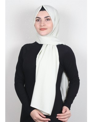 Eşarppark Medine Ipeği Şal Lux 1363-17 Pastel Yeşil