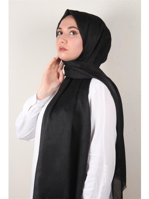 Eşarppark Modakaşmir Jakar Serisi Parmak Izi 2755-15 Siyah