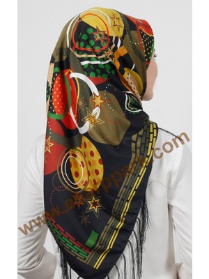 Eşarppark Piramit Püsküllü Eşarp 111-0024-13