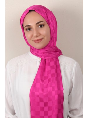 Eşarppark Armine Diamond Şal Dama 3096-20 Şeker Pembe