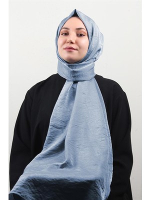 Eşarppark Vanessa Şal 2745-10 Koyu Buz Mavisi