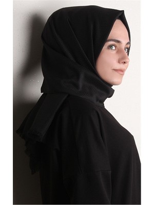 Eşarppark Minimal Desen Şal 1465-1 Siyah