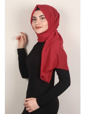 Eşarppark Pamuklu Pıt Pıt Şal 3092-30 Kırmızı