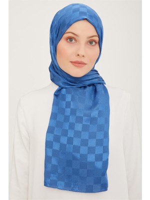 Eşarppark Armine Diamond Şal Dama 3096-2 Indigo