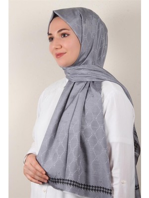Eşarppark Fashion Ipeksi Şal 2882-13 Buz Mavisi