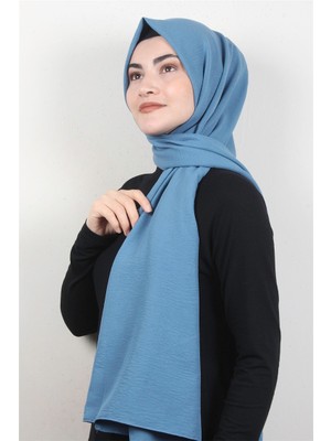 Eşarppark Prime Pamuk Şal 5501-1 Mavi
