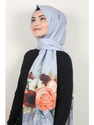 Eşarppark Violet Şal 2731-5 Buz Mavisi