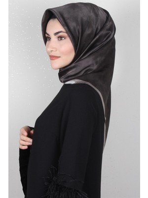 Aker Düz Ipek Eşarp 7208701-371 Siyah
