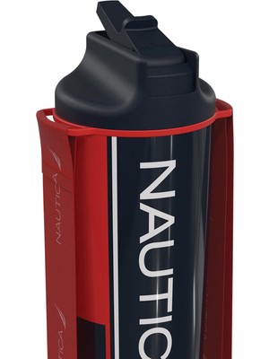 Nautica NTM02 Sport Termos Paslanmaz Çelik 950 ml Navy Kırmızı