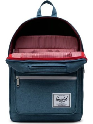 Herschel Copen Blue Crosshatch Pop Quiz Backpack 30X45X16CM 22L