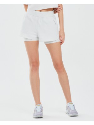 Skechers Performance Coll. W 4 Inch 2 In 1 Short Kadın Gri Şort S241144-035