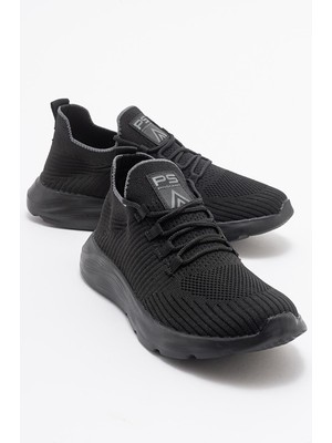 Ccway Anorak Bağcıklı  Kadın Spor Ayakkabı SİYAH SİYAH