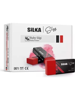 Silka Ruby Silgi Küçük Boy Art 59 30 Adet