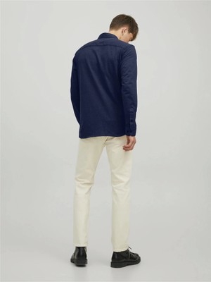 Jack & Jones 12212345 Erkek Gomlek - Lacivert