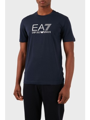 Ea7 Pamuklu Slim Fit Bisiklet Yaka T Shirt Erkek T Shirt 3DPT71 PJM9Z 1554