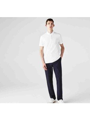 Lacoste Polo Paris Slim Fit Beyaz Erkek Tshırt