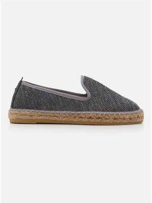 Su Espadril Boogy Gri Kadın Düz Espadril