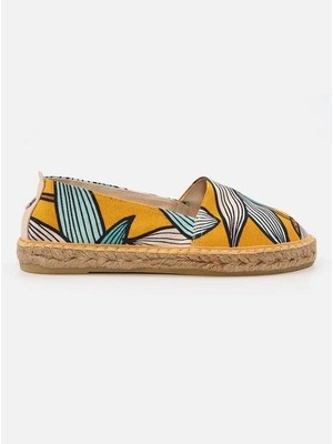 Su Espadril Artsy Sarı Kadın Düz Espadril