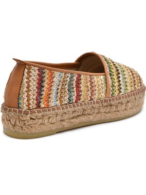 Su Espadril Natura Multi Kadın Düz Espadril