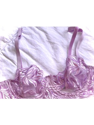 Odette Shop Purple Calantha Balenli Takım