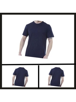 Alpinist Uyguna-Yakala Lacivert (600616) Alpinist Lucid Erkek Pamuklu T-SHIRT-TSH.450