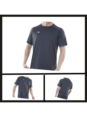 Alpinist Uyguna-Yakala Antrasit (600614) Alpinist Mission Ultra Dry Erkek T-SHIRT-TSH.448