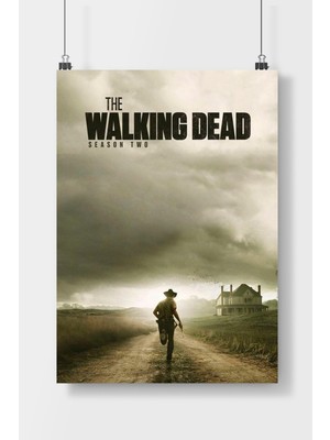 Poster City The Walking Dead 1 Sezon Dizi  Poster Çerçevesiz Parlak Kağıt