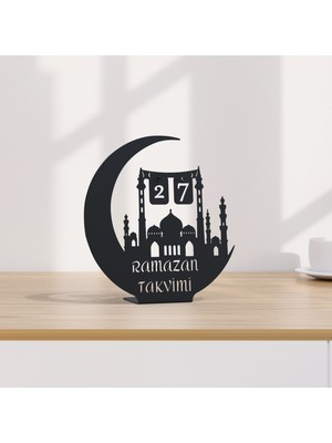 HD Metal Tablo Metal Ramazan Takvimi - Ramazan Geri Sayım Takvimi
