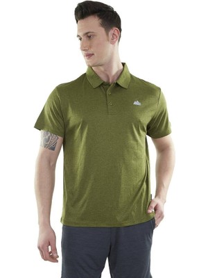 Alpinist Horizons Ultra Dry Erkek Polo T-Shirt Haki
