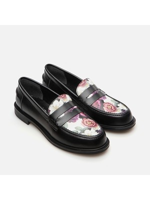 Hotiç 01AYH287880A197  Siyah Kadın Loafer