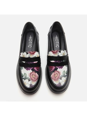 Hotiç 01AYH287880A197  Siyah Kadın Loafer