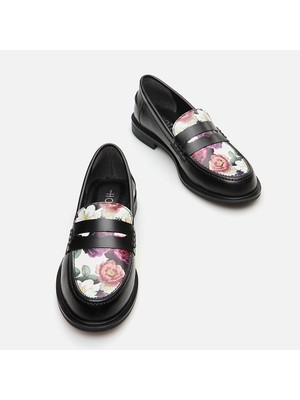 Hotiç 01AYH287880A197  Siyah Kadın Loafer